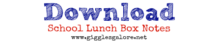 Download School Lunch Box Notes