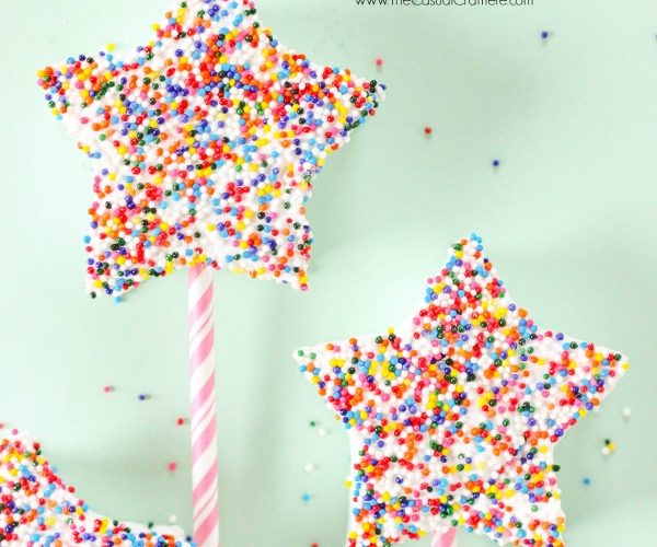 Marshmallow fairy wands a fun cooking the the kitchen activity