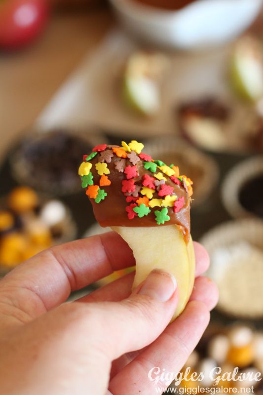 Candy Dipped Caramel Apple