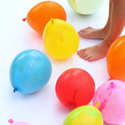 Messy Balloon Pop Painting