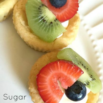 Sugar Cookie Fruit Tarts