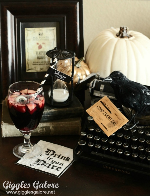 Typewriter and Drink_Giggles Galore