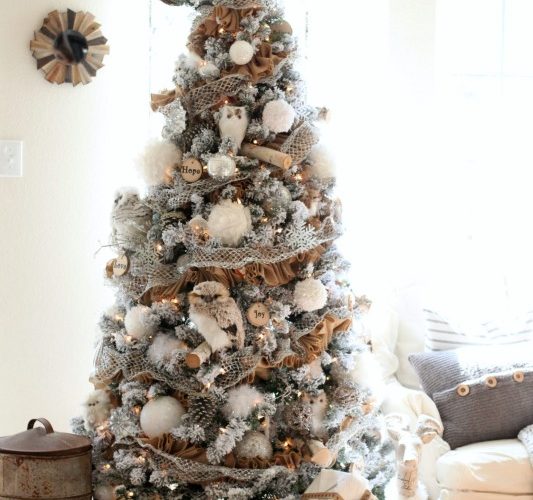 Winter woodland christmas tree giggles galore