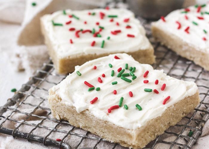 Frosted sugar cookie bars 3