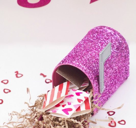 Valentines day mailbox