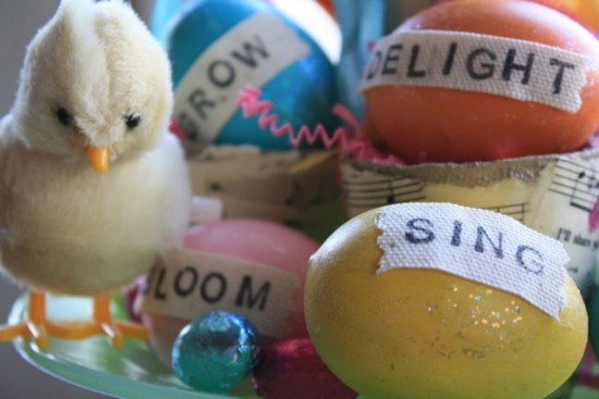 Happy Painted Easter Eggs, Easter Egg Decorating Ideas