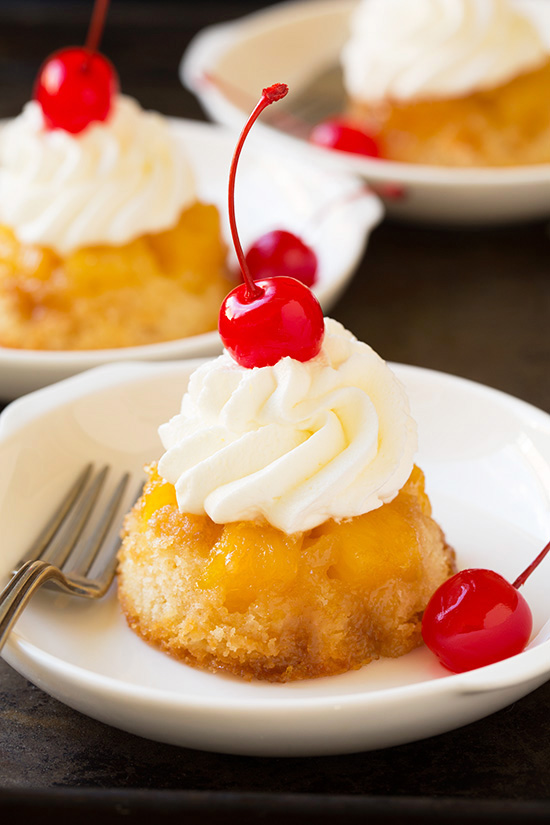 Pineapple Upside Down Cupcakes, 25 Easter Desserts 