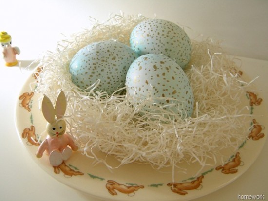 Speckled Eggs, Easter Egg Decorating Ideas