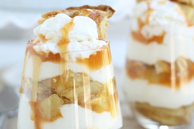 Apple cheesecake parfait 1 1