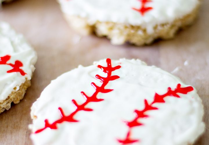 Baseball rice krispie treats 3