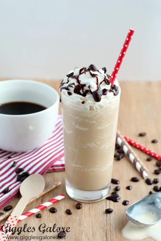 Mocha Coffee Milkshake made with Cofee-mate