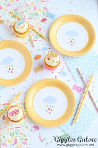 April showers inspired baby shower products