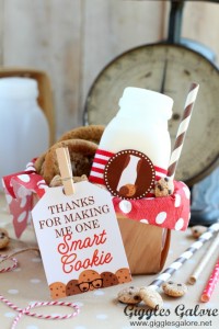 Thanks for making me one smart cookie printable tag