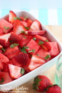 Watermelon salad