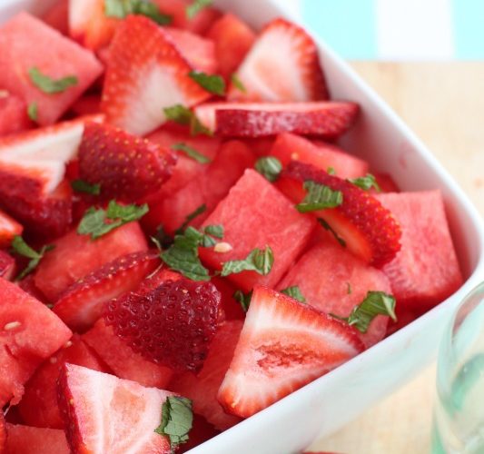 Watermelon salad