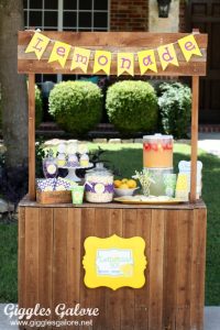 Lemonade for livy lemonade stand