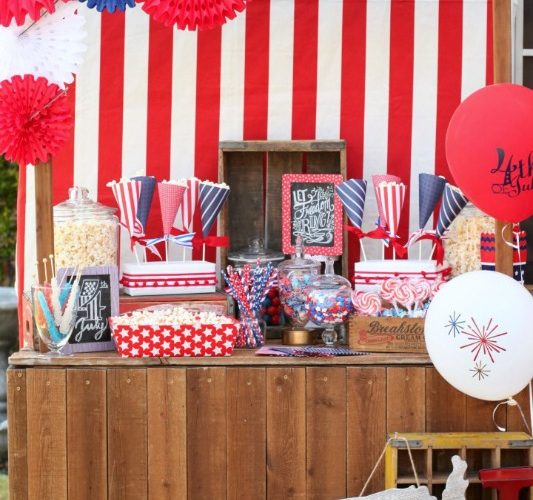 Patriotic popcorn party gg