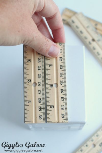 DIY Succulent Ruler Planter - Giggles Galore