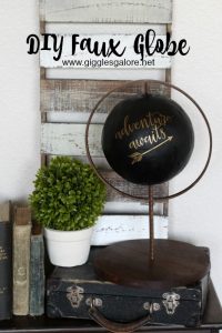 Diy faux globe giggles galore
