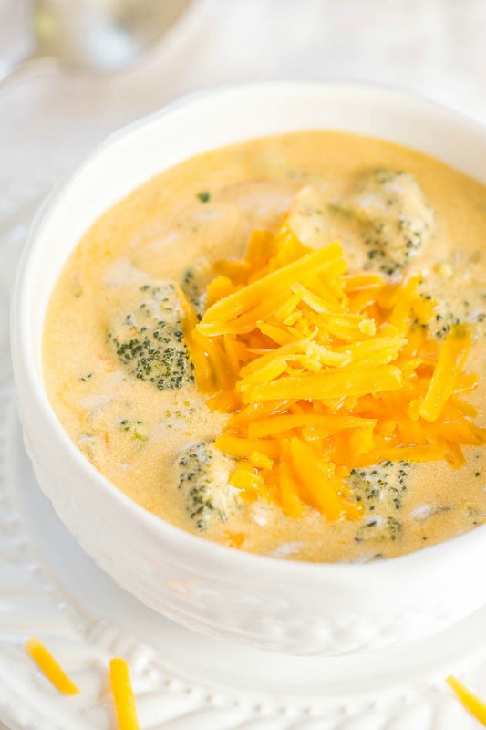 Broccoli Cheese Soup, Warm and Cozy Fall Soups