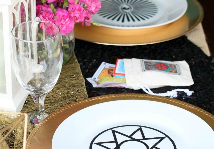 Fortune teller dinner party place settings giggles galore