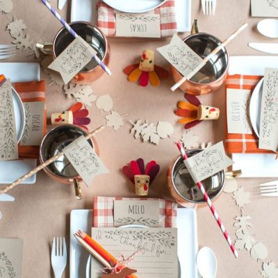 Kids’ Thanksgiving Table Ideas