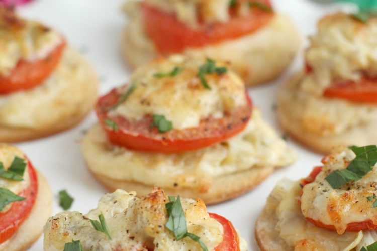 Festive and impressive tomato artichoke appetizer giggles galore
