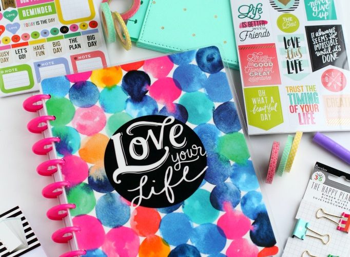 Love your life planner supplies