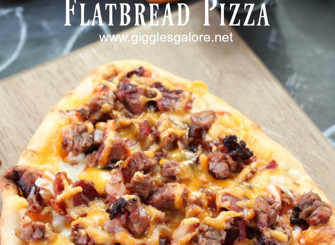 Smokey bbq flatbread pizza gg