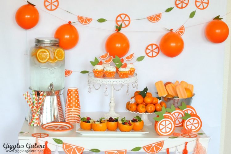 Orange you glad its summer school party