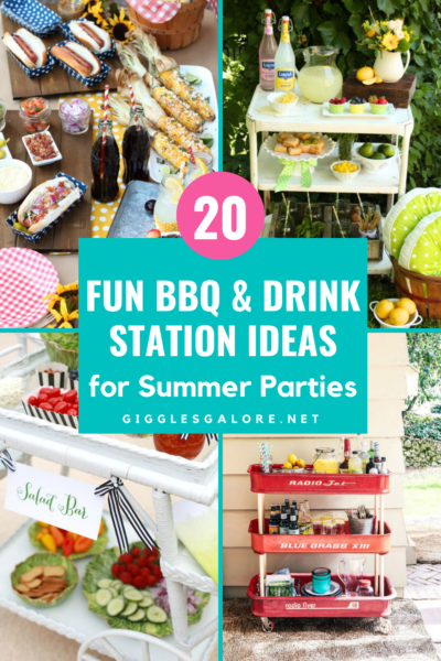 20 Fun BBQ & Drink Station Ideas