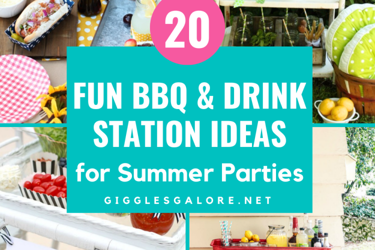 20 Fun BBQ & Drink Station Ideas