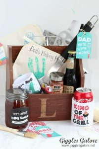 Fathers day bbq caddy gift idea