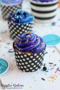 Galactic space cupcake