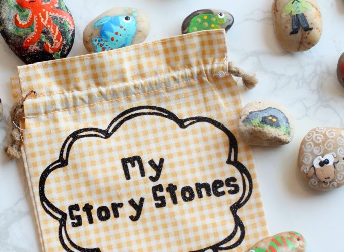 My story stone bag