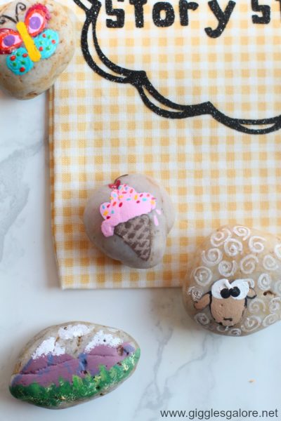 My Story Stones: Painted River Rocks - Giggles Galore