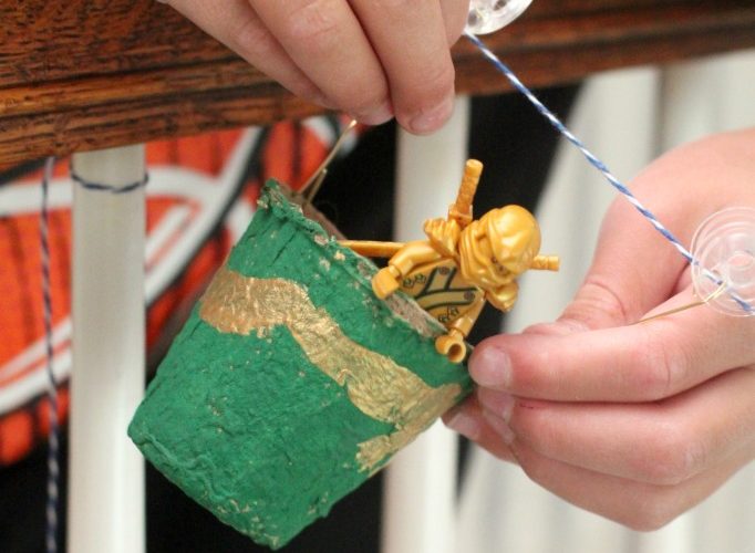 Ninjago zip line activity