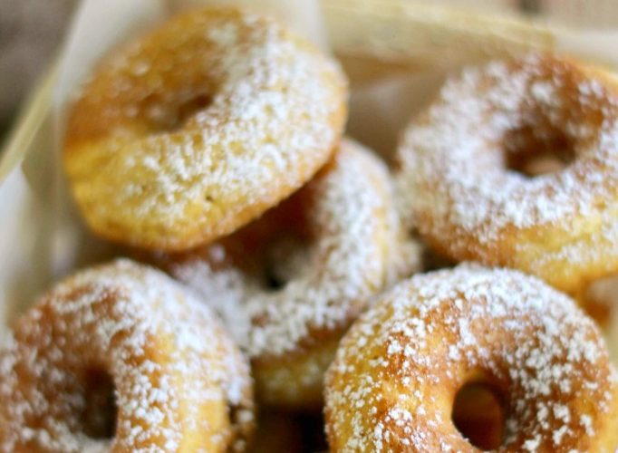 Pumpkin spice donuts