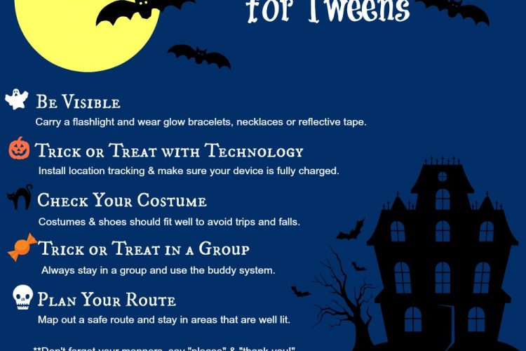 Halloween safety tips for tween gg