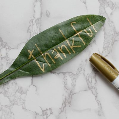 Thanksgiving Wall Art Tutorial