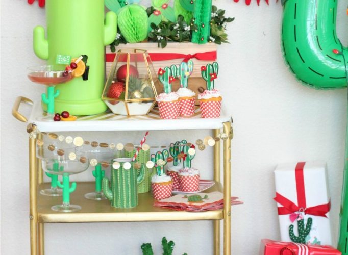 Mistletoe and margaritas cocktail party gg