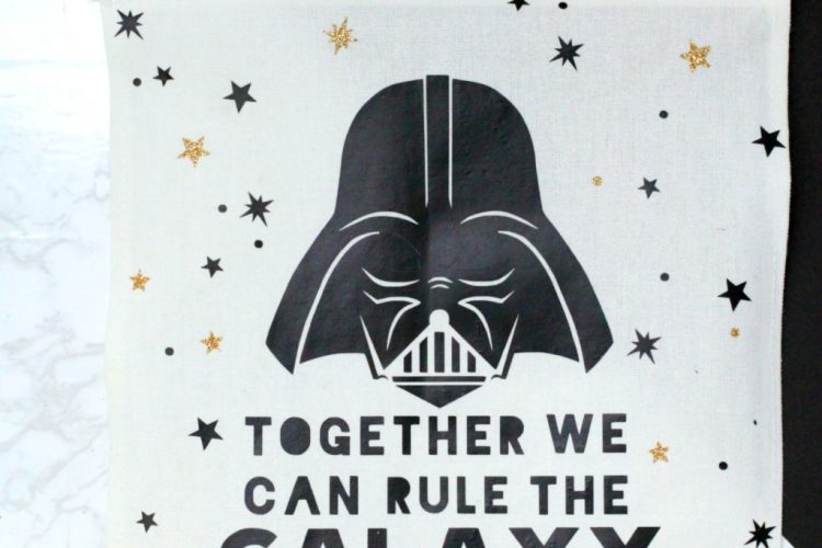 Star wars darth vader hanging banner