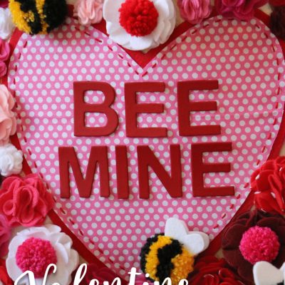 Bee Mine Valentine Tote Bag