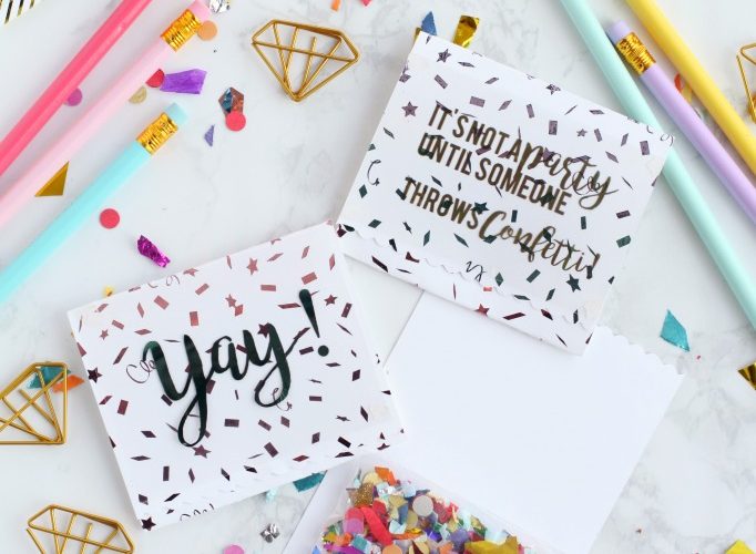 Diy confetti favors