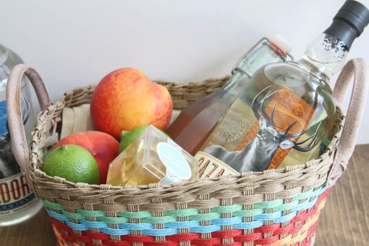 Everyday Party Magazine Peach Margarita Gift Basket