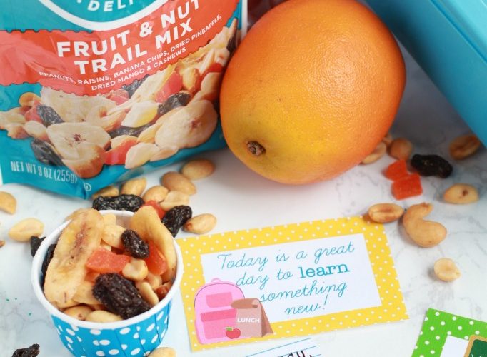 Back to school trail mix