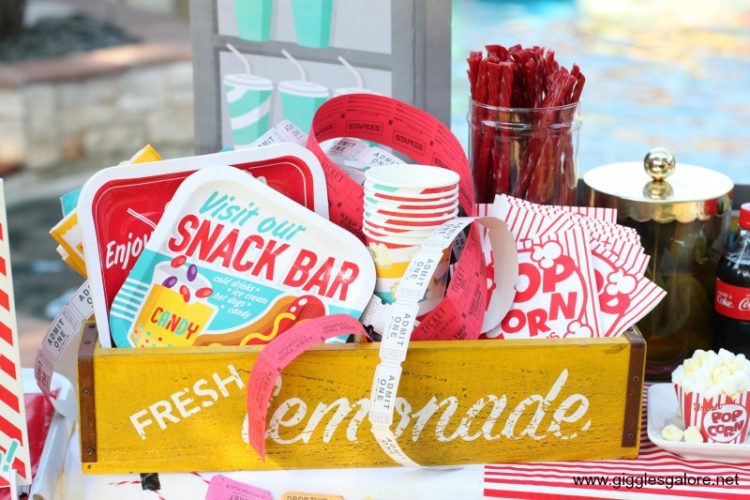 Dive in movie snack bar