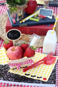 Back to school picnic baskets