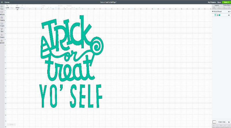 Trick or treat yo self design file