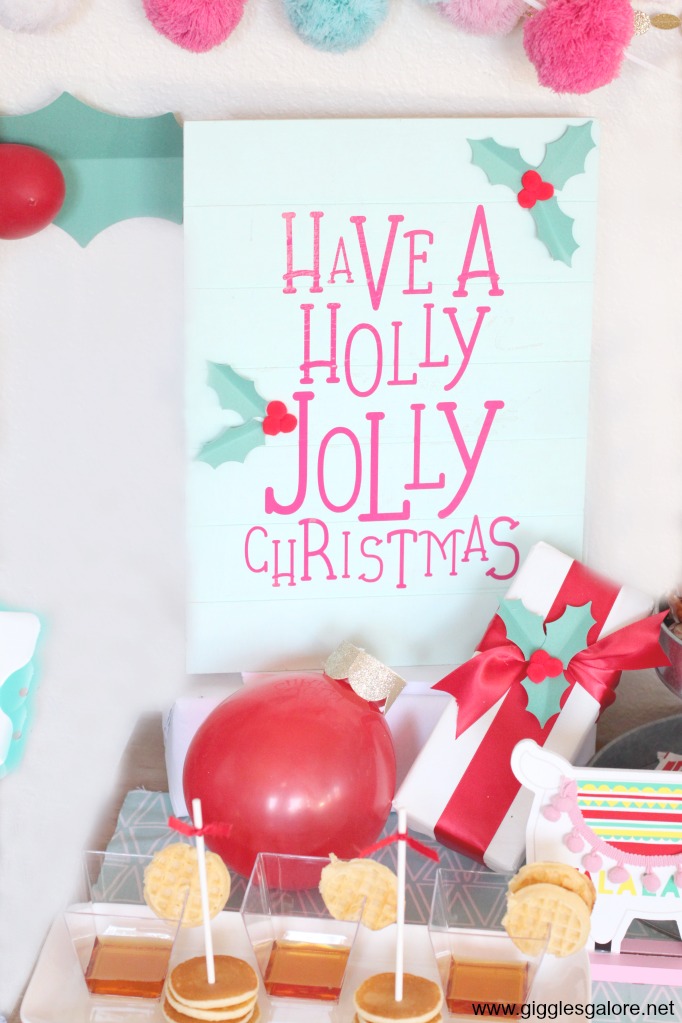 Have a holly jolly christmas sign
